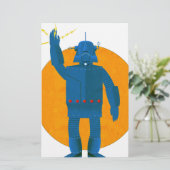 Retro Robot Invasion (Standing Front)