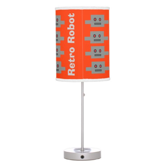 Retro Robot Lamp (Back)