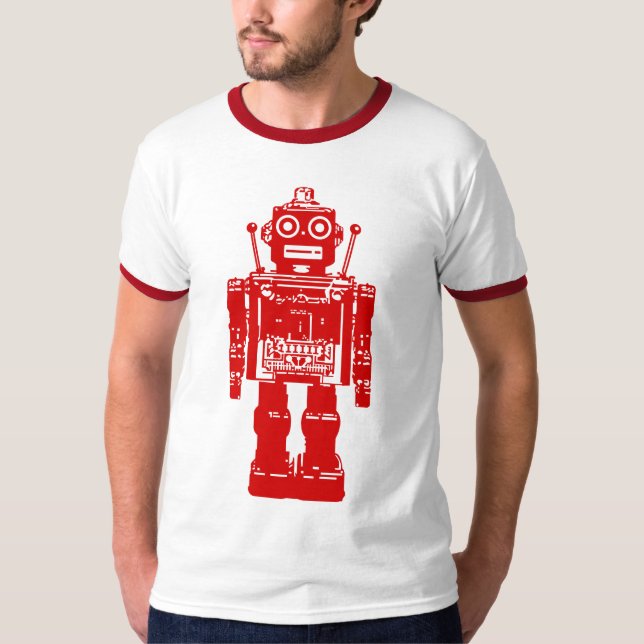 Retro Robot T-Shirt (Front)