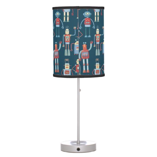 Retro Robot Table Lamp (Back)