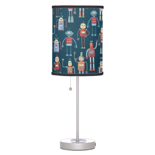Retro Robot Table Lamp (Right)