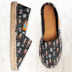 Retro Robots Espadrilles