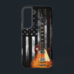Retro Rock N Roll American Flag Guitar Samsung Galaxy S22 Case<br><div class="desc">Rock your Liberty with Pride!!</div>