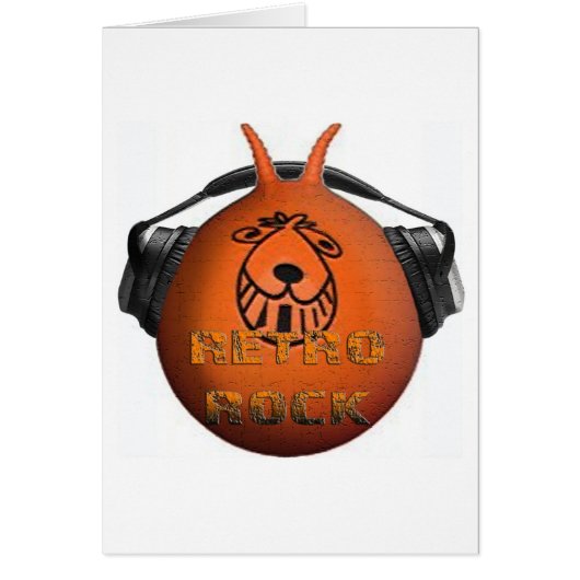 Retro Rock Space Hopper Cards (Front)