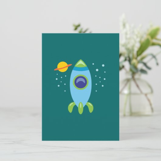 Retro Rocket (Standing Front)