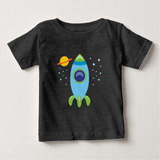 Retro Rocket Baby T-Shirt