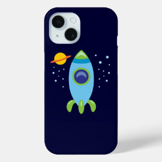 Retro Rocket iPhone Case