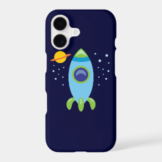 Retro Rocket iPhone Case