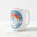 Retro Rocky Mountain National Park Colorado hiking Coffee Mug