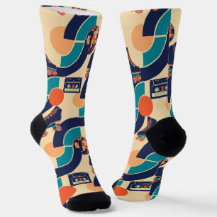 Retro Roller Disco Socks