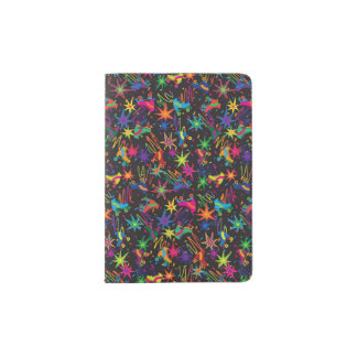 Retro Roller Rink Passport Holder