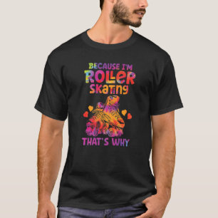 Retro Rollerskates 80's Derby Roller Skating for T T-Shirt