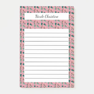 Retro Rollerskates Green Pink CUSTOM Notepad