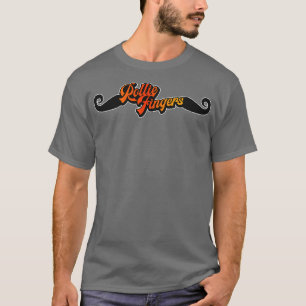 Retro Rollie Fingers Handlebar Mustache Tribute T-Shirt