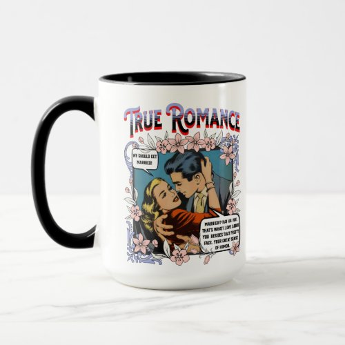 Retro Romance _ True Romance _ Mug
