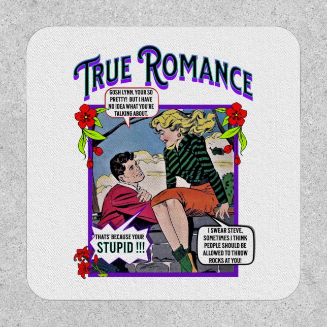 Retro Romance - True Romance - Patch (Front)