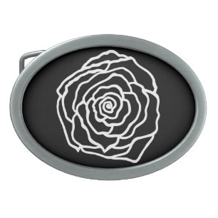 Retro Rose Belt Buckle Gift