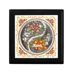 Retro Roses Yin Yang Gift Box