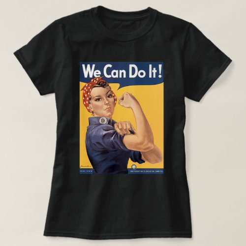 Retro Rosie We Can Do It T_Shirt