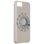 Retro Rotary Phone Dial Case-Mate iPhone Case (Back/Right)