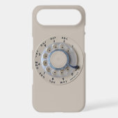 Retro Rotary Phone Dial Case-Mate iPhone Case (Back)