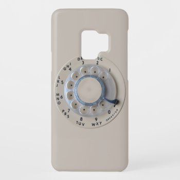 Retro Rotary Phone Dial Case-mate Samsung Galaxy S9 Case by LeftBrainDesigns at Zazzle