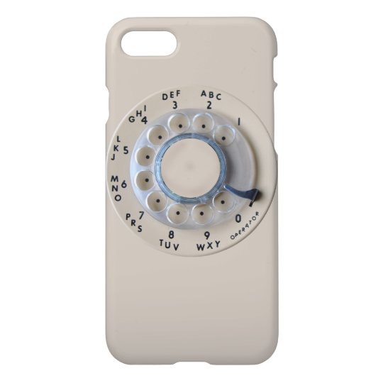 Retro Rotary Phone Dial iPhone Case