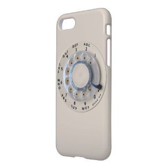 Retro Rotary Phone Dial IPhone Case | Zazzle