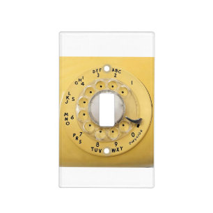 Retro Rotary Phone Dial Light Switch Cover