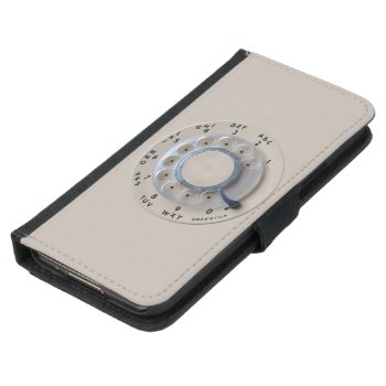 Retro Rotary Phone Dial Wallet Phone Case For Samsung Galaxy S5 by LeftBrainDesigns at Zazzle