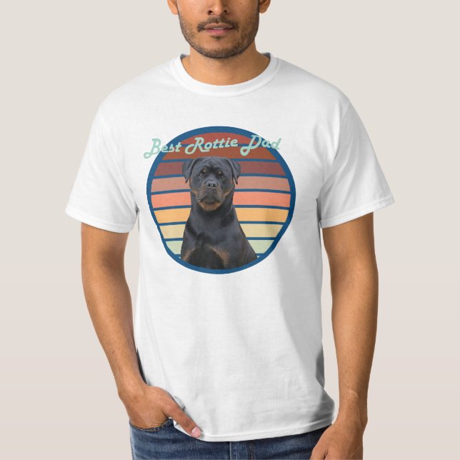 Retro Rottweiler T-Shirt (Front)