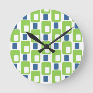Retro Round Clock