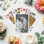 Retro Rounded Corners Photo Poker Cards<br><div class="desc">customize with your own photo; keep or remove the border as desired</div>