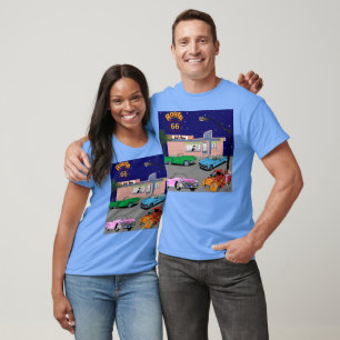 Retro Route 66 Mug T-Shirt