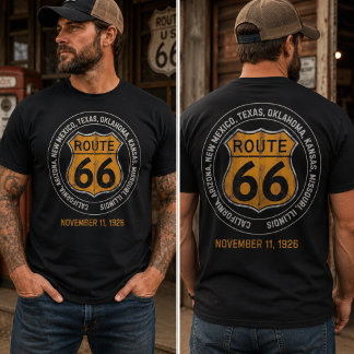 Retro Route 66 T-Shirt
