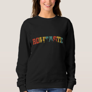 Retro Rowing Crew Boat Gift I Rower Row Team 1 Sweatshirt