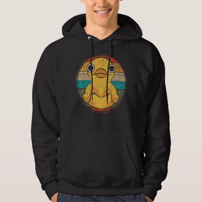 Retro Rubber Duck Hoodie (Front)