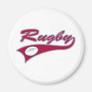 Retro Rugby Magnet