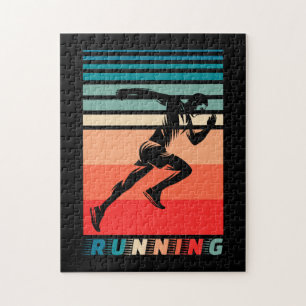 Retro – Running Jigsaw Puzzle