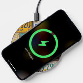 Retro Rusty License Plates Wireless Charger (Phone)