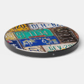 Retro Rusty License Plates Wireless Charger (Front 2)