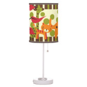 Retro Safari Animals Table Lamp (Left)