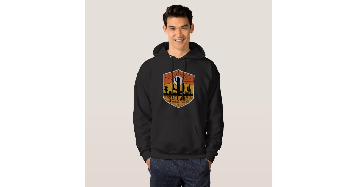 Retro Style Arizona Saguaro Cactus Sweatshirt