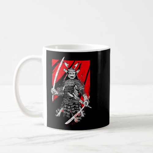 Retro Samurai Warrior Sword Japanese Ninja  Coffee Mug