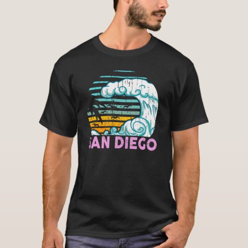 Retro SAN DIEGO Beach _ SUMMER VACATION T_Shirt