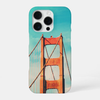 Retro San Francisco Golden Gate Bridge iPhone Case