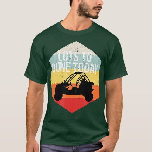 Retro Sand Dune Buggy Buggies Racing Beach Ride Dr T_Shirt