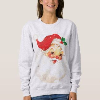 Retro Santa Christmas Sweater Jumper