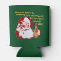 Funny Christmas Can Coolers