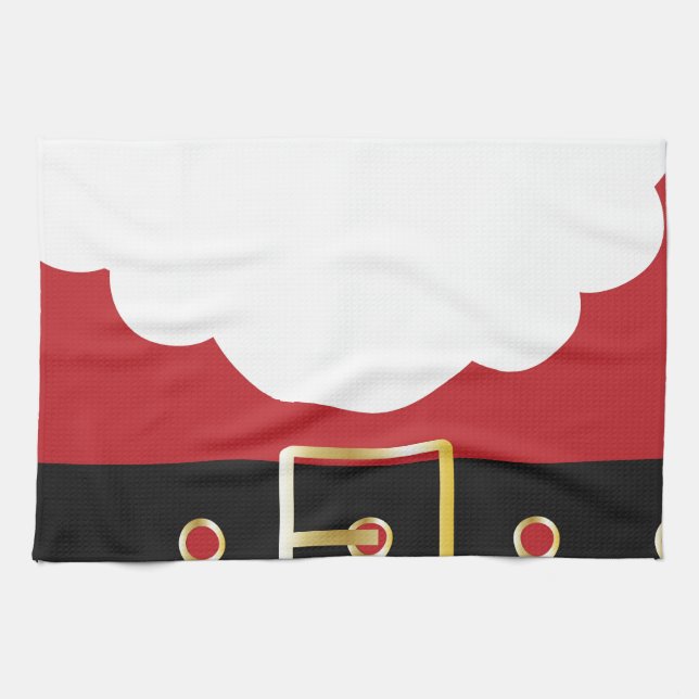 retro santa claus towel (Horizontal)